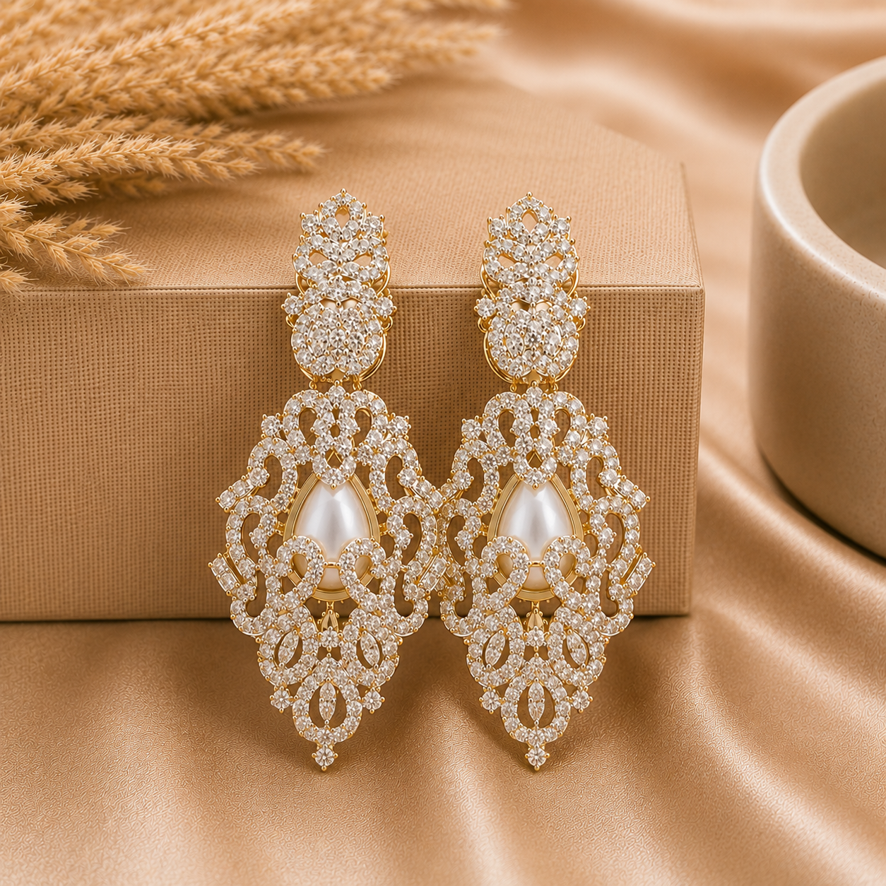Noir Élise Earrings